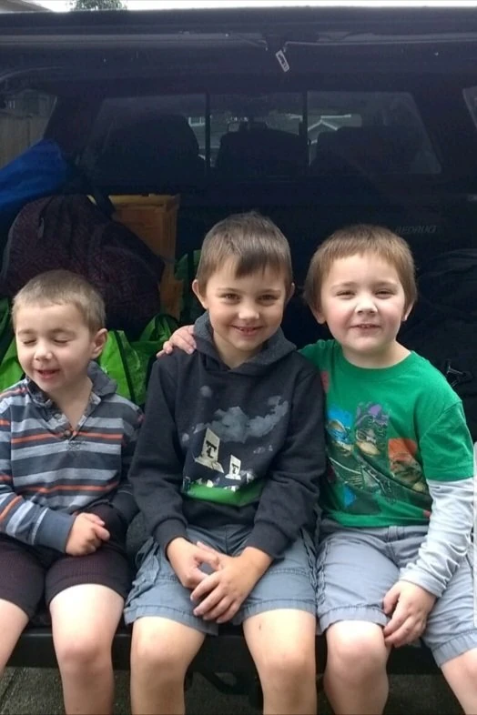 The McKee brothers as children