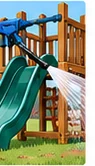 Playground Equipment Cleaning illustration
