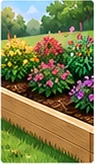 Garden Bed Maintenance illustration
