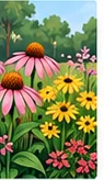 Seasonal Flower Planting illustration