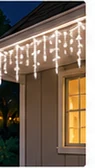Roofline & Icicle Lighting illustration