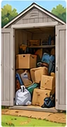 Shed & Outdoor Cleanouts illustration