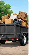 Junk removal illustration