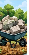 Dirt, Rock & Concrete Removal illustration
