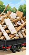 Construction & Renovation Debris Removal illustration